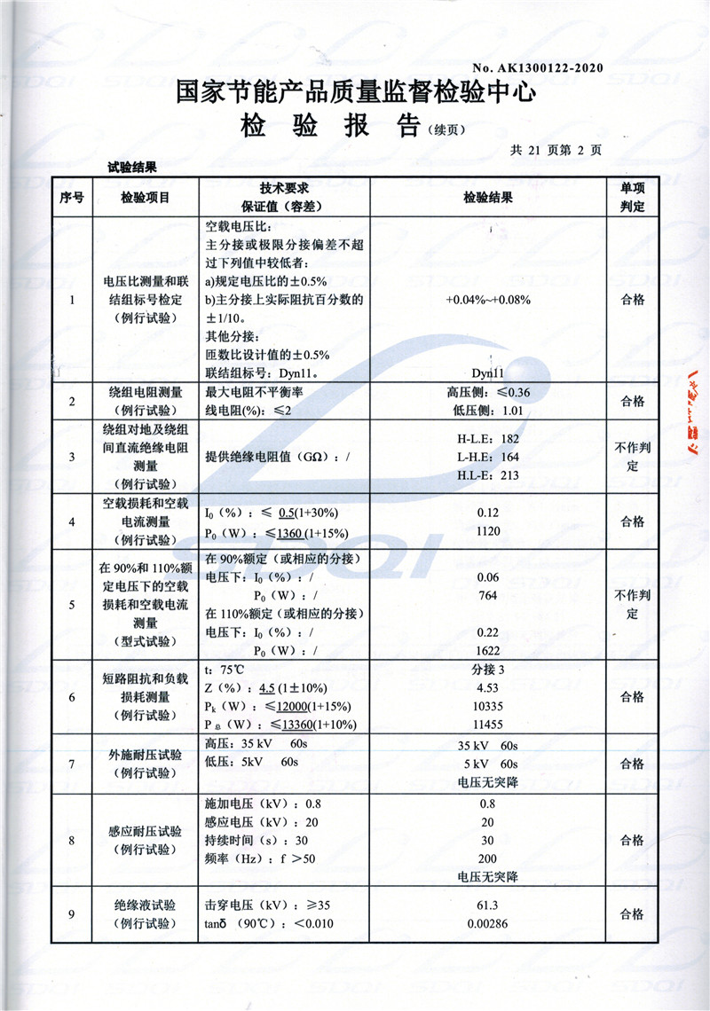 高低压试验报告-S11-1250镇康镇康镇康油浸式变压器-2.jpg